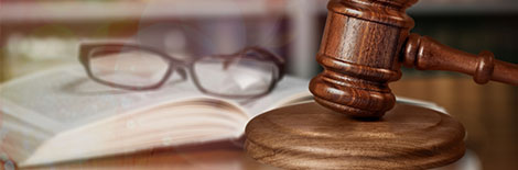 Gavel and Glasses